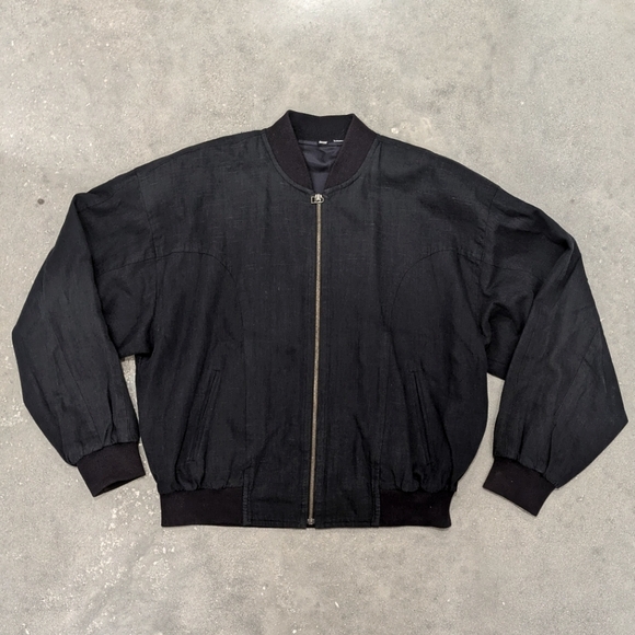Source Unknown | Jackets & Coats | Vintage Racing Style Bomber Jacket ...